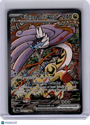 2025 Pokemon—Raging Bolt ex #166 Prismatic Evolutions—Special Illustration Rare