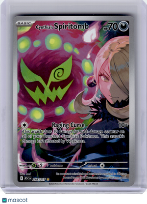 2026 Pokemon—Cynthia's Spiritomb #244 Ascended Heroes—Illustration Rare Holo