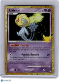 2021 Pokemon—Uxie #43 30th Celebration Classic Collection—Rare Holo