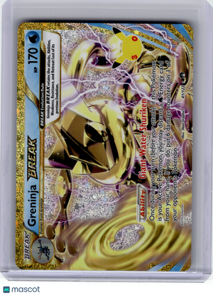 2026 Pokemon—Greninja BREAK #41 30th Celebration Classic Collection—Rare BREAK