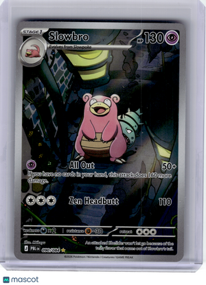 2026 Pokemon—Slowbro #90 Pitch Black—Illustration Rare Holo