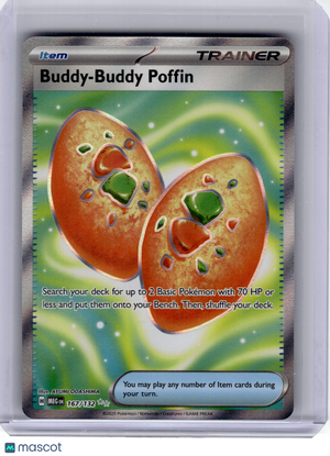 2025 Pokemon—Buddy-Buddy Poffin #167 Mega Evolution—Ultra Rare Holo