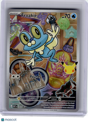 2026 Pokemon—Froakie #060 Mega Evolution Promo—Black Star Promo Holo