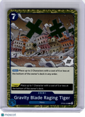 2024 OP Card Game—Gravity Blade Raging Tiger #OP06-058 Wings of the Captain—R