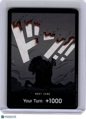 2026 One Piece Card Game—DON!! Card (Luffy And Ace) #DON!! The Time of Battle
