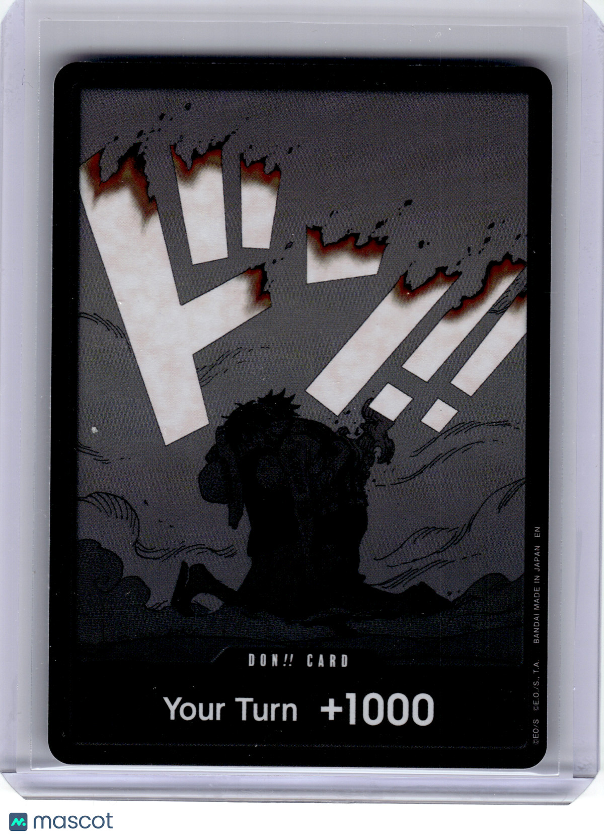 2026 One Piece Card Game—DON!! Card (Luffy And Ace) #DON!! The Time of Battle