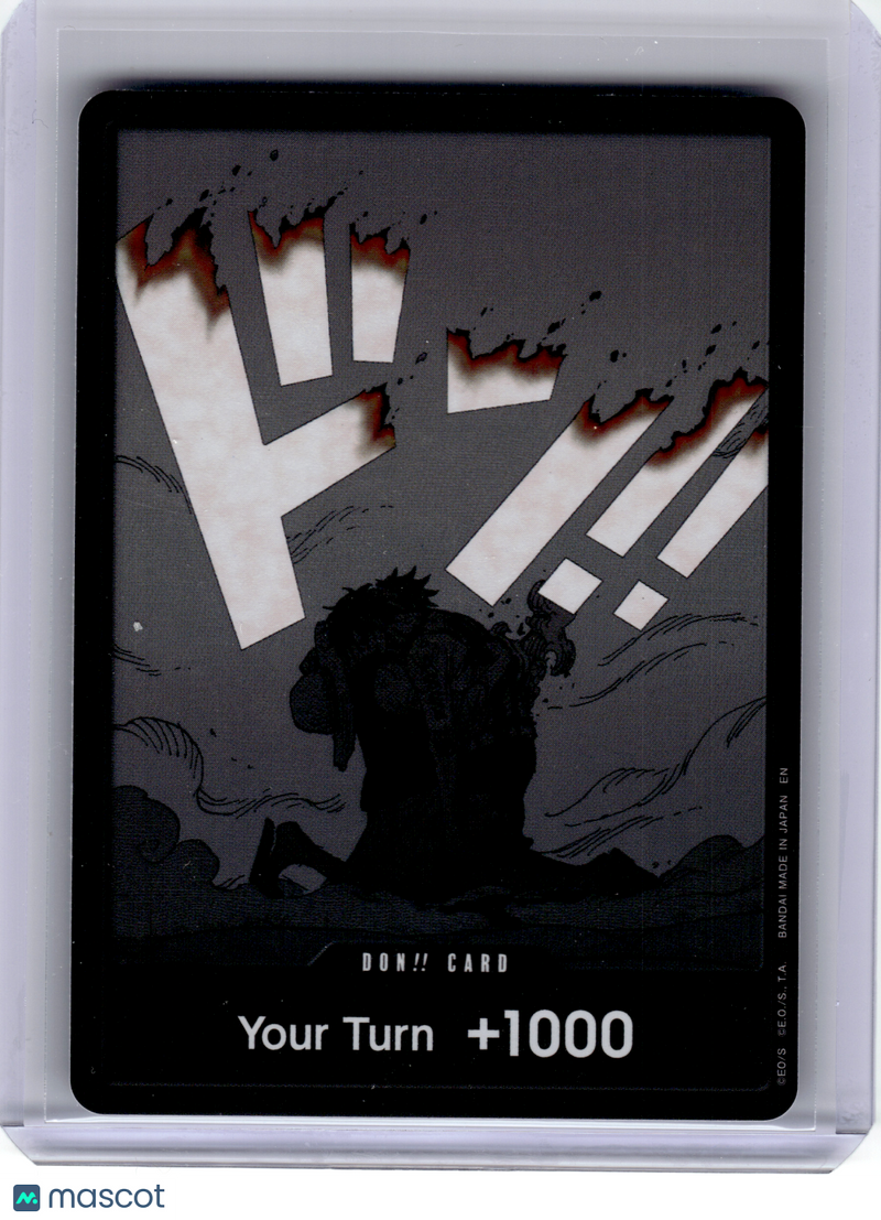 2026 One Piece Card Game—DON!! Card (Luffy And Ace) #DON!! The Time of Battle