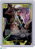 2025 One Piece Card Game—Trafalgar Law #OP10-119 Royal Blood—Secret Rare Foil