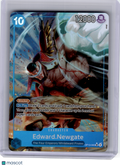 2025 OP Card Game—Edward.Newgate #OP13-042 Carrying On His Will—SR (Alt Art)