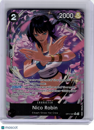 2026 OP Card Game—Nico Robin #087 The World's Strongest Warriors—R (Alt Art)