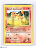 2000 Pokemon—Blaine's Charmander #61 Gym Heroes—C Nonholo (1st Edition) [LP]