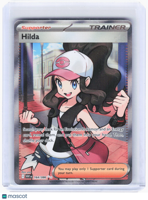 2025 Pokemon—Hilda #164 White Flare—Ultra Rare Holo