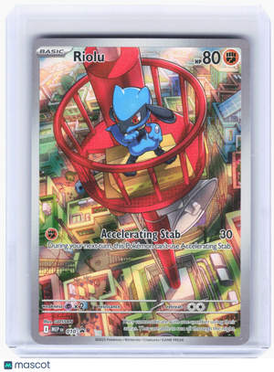 2025 Pokemon—Riolu #010 Mega Evolution Promo—Black Star Promo Holo