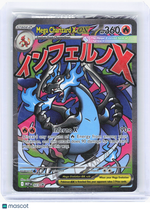 2025 Pokemon—Mega Charizard X ex #023 Mega Evolution—Black Star Promo (Sealed)