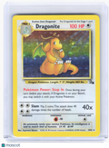 1999 Pokemon—Dragonite #4 Fossil—Holo Rare Holo [Heavily Played]