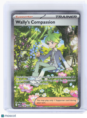 2025 Pokemon—Wally's Compassion #186 Mega Evolution—Special Illustration Rare