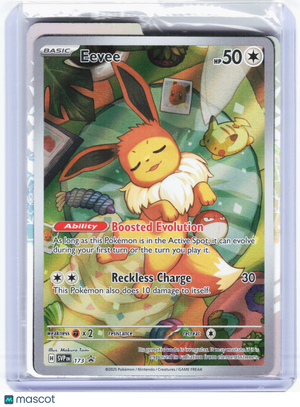 2025 Pokemon—Eevee #173 Scarlet & Violet—Black Star Promo Holo (Sealed)