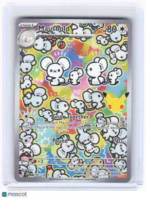 2026 Pokemon—Maushold #146 30th Celebration—Illustration Rare Holo