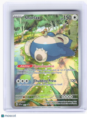 2023 Pokemon—Snorlax #051 Scarlet & Violet Promo Cards—Black Star Promo Holo