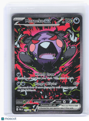 2026 Pokemon—Morpeko ex #117 Pitch Black—Special Illustration Rare Holo