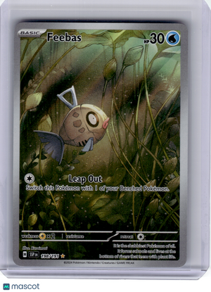 2024 Pokemon—Feebas #198 Surging Sparks—Illustration Rare Holo