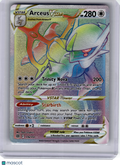 2022 Pokemon—Arceus VSTAR #176 Brilliant Stars—Secret Rare Rainbow [Damaged]