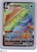 2020 Pokemon—Drednaw VMAX #75/73 Champion’s Path—Secret Rare Rainbow