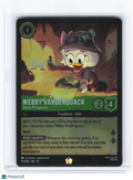 2025 Lorcana TCG—Webby Vanderquack - Junior Prospector #93 WITW—Legendary Foil