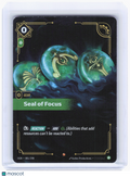2025 Riftbound: League of Legends TCG—Seal of Focus #081 Origins—Epic Foil