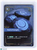 2025 Riftbound: League of Legends TCG—Seal of Insight #120 Origins—Epic Foil