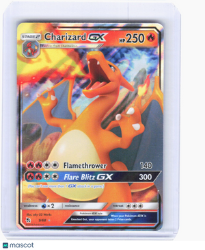 2019 Pokemon—Charizard GX #9/68 Hidden Fates—Ultra Rare Foil (Lightly Played)