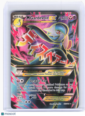2016 Pokemon—M Gardevoir EX (Full Art) #112/114 Steam Siege—Ultra Rare Holo