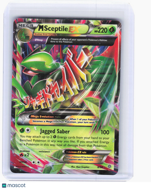 2015 Pokemon—M Sceptile EX #8/98 Ancient Origins—UR Foil (Lightly Played)