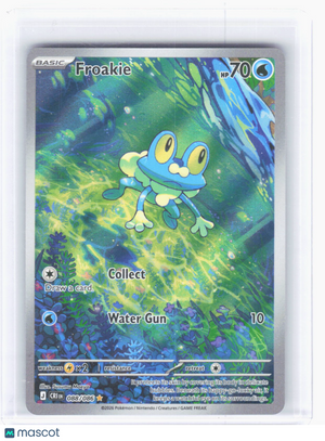 2026 Pokemon—Froakie #88/86 Chaos Rising—Illustration Rare Foil (Lightly Played)