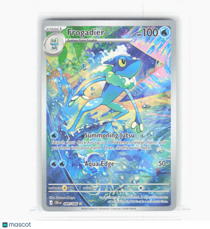 Pokemon—Frogadier #89/86 2026 Chaos Rising—Illustration Rare Foil (LP)