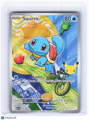 2026 Pokemon—Squirtle #039 ME: Mega Evolution Promo—Promo Foil