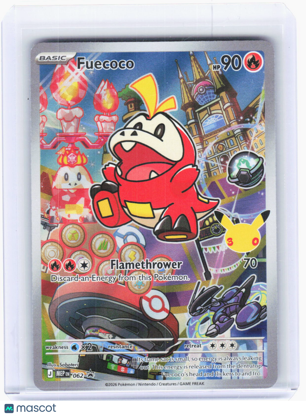 2026 Pokemon—Fuecoco #062 ME: Mega Evolution Promo—Promo Foil