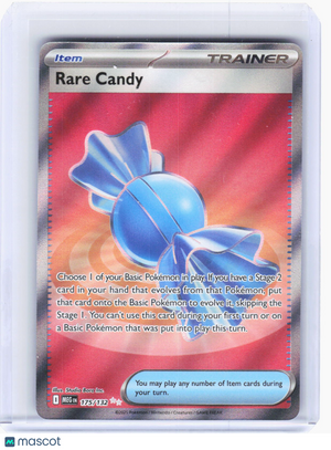 2025 Pokemon—Rare Candy #175/132 Mega Evolution—Ultra Rare Foil
