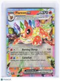 2025 Pokemon—Flareon ex #14/131 Prismatic Evolutions—Double Rare Foil