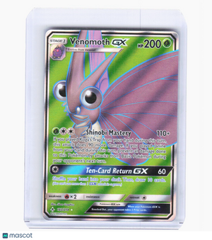 2019 Pokemon—Venomoth GX #193/214 Unbroken Bonds—Ultra Rare Foil (LP)