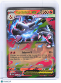 2025 Pokemon—Mega Charizard X ex #13/94 ME – Phantasmal Flames—Double Rare Foil