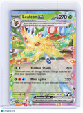 2025 Pokemon—Leafeon ex #6/131 Prismatic Evolutions—Double Rare Foil