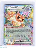 2025 Pokemon—Eevee ex #75/131 Prismatic Evolutions—Double Rare Foil