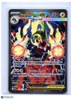 2026 Pokemon—Mega Eelektross ex #278/217 Ascended Heroes—SIR Holo