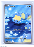 2024 Pokemon—Spheal #199/191 Surging Sparks—Illustration Rare Holo