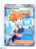 2026 Pokemon—Misty's Vitality #111/084 Pitch Black—Ultra Rare Holo