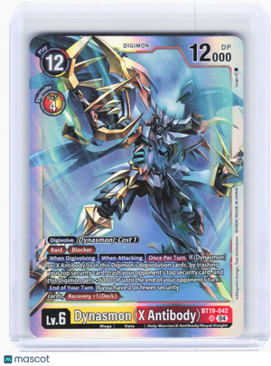 2024 Digimon Card Game—Dynasmon (X Antibody) #BT19-042 (BT18-19)—(SR) Foil
