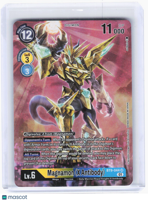 2022 Digimon Card Game—Magnamon (X Antibody) (Alt Art) #BT9-044 (BT-09)—(SR)Foil