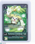 2024 Digimon Card Game—Terriermon (X Antibody) #BT16-038 (BT-16_PR)—UC Foil (LP)