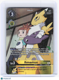 2022 Digimon Card Game—Renamon (Alternate Art) #EX2-019 Digital Hazard—Rare Foil